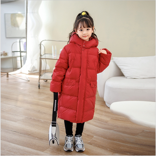 GIVE.TAD中长款加厚男女童羽绒服