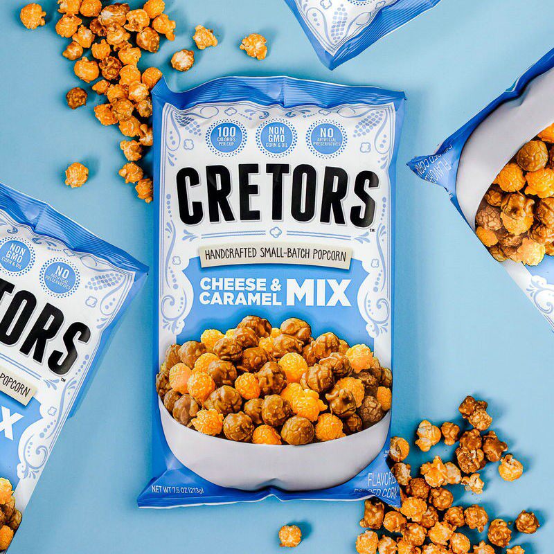 美国进口GH CRETORS甜咸爆米花焦糖奶酪芝士口味737克大袋装零食