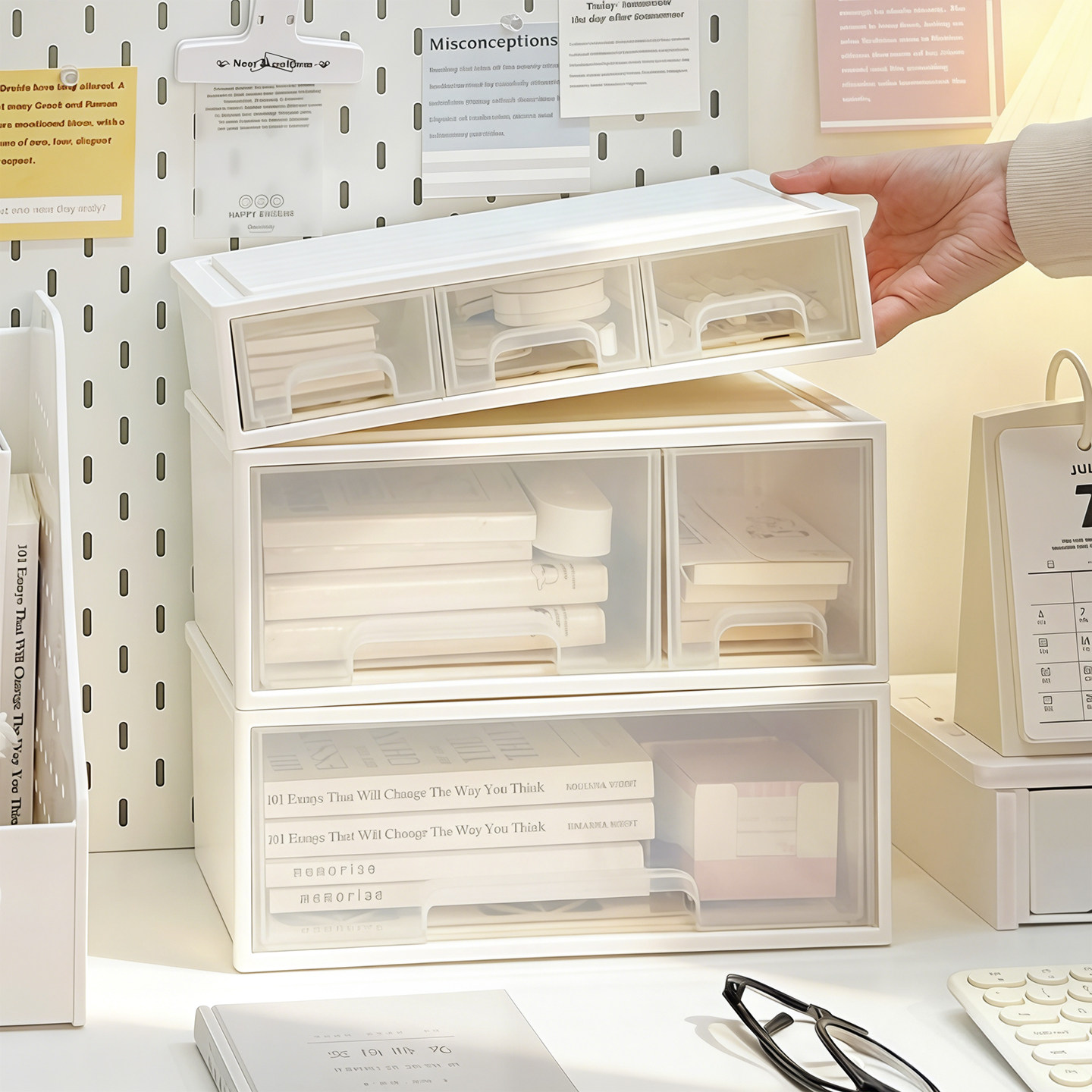 抽屉式桌面收纳盒办公室工位置物架学生书桌大容量笔筒文具整理盒,收纳整理,桌面收纳盒,淘宝优惠券,粉丝福利购,淘宝优惠卷