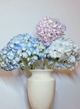 陶瓷花瓶内釉可水培花卉鲜花百搭玫瑰百合绣球法式中古家居摆件