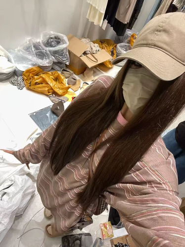 MH家 2026秋季新款韩版时尚百搭显瘦撞色条纹上衣+短裤套装女
