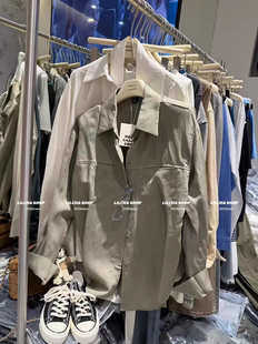 百搭显瘦高级感气质麻料衬衫 MH家 时尚 韩版 外套女 2026新款