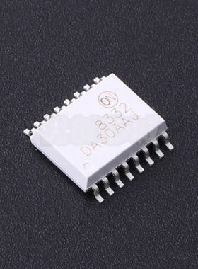 FOD8332R2 丝印8332V SOIC16去饱和及隔离故障检测驱动光电耦合器