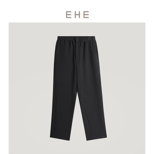 舒适宽松落裆休闲裤 EHE男装 进口面料—SY皱感纱 新款 男 秋季