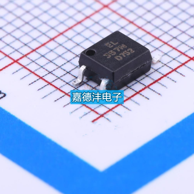 el357n(d)(ta)-g 贴片sop-4 晶体管输出光电耦合器 芯片 d档 亿光
