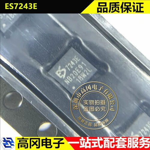 ES7243E QFN-20 7243E Everest-semi顺芯 ADC DAC-专用型音频芯片