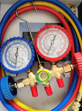 全新大圣牌双表阀 CT-536G 加液表 冷媒表 大圣双表阀