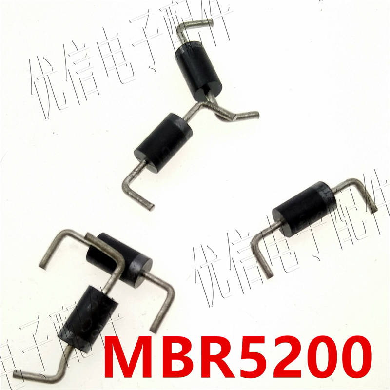 优信电子 MBR5200=SR520 SB5200 SR5200肖特基整流二极管5A 200V_虎窝淘
