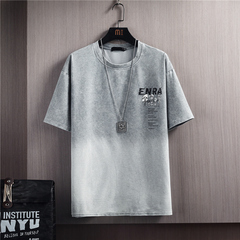 New cotton lovers' Unisex short sleeve T-shirt loose new men's cartoon printing