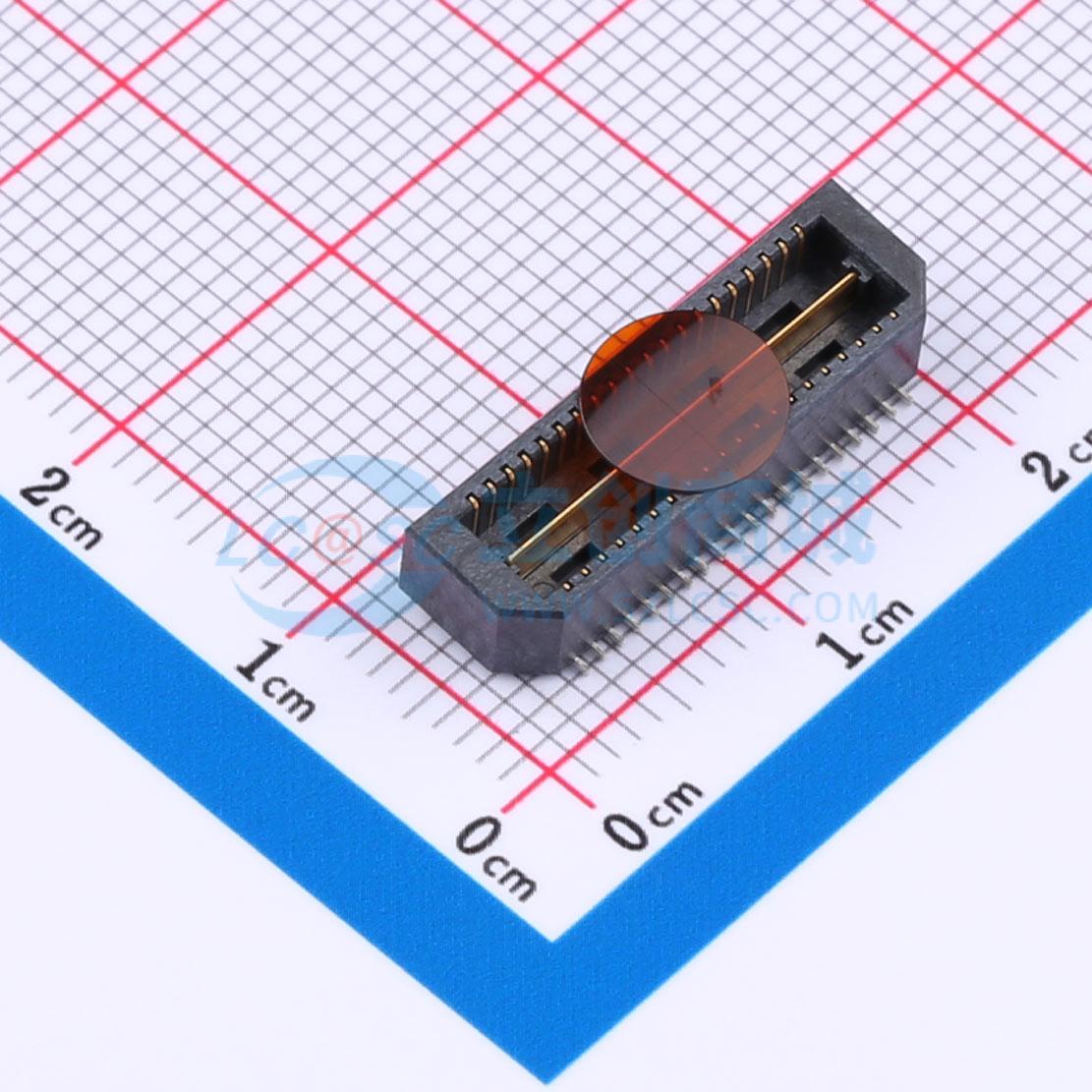SAMTEC QTE-020-01-L-D-A-K-TR 连接器SMD,P=0.8mm