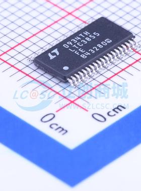 电源芯片 LTC3855IFE#PBF 封装TSSOP-38-EP-4.4mm ADI(亚德诺)