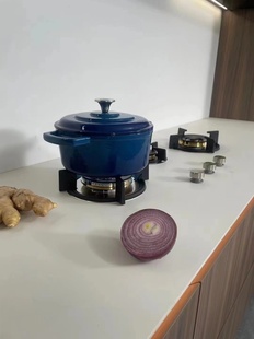 德利丰正品岩板厨房台面墙面连纹灶台内嵌式燃气灶可全国测量安装