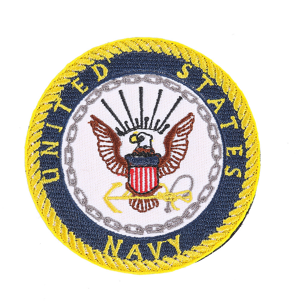 美国国徽刺绣魔术贴老鹰自由宣言