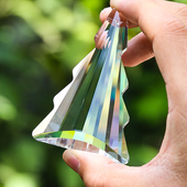 水晶灯饰圣诞树箭头火箭长矛玻璃长条幸运树吊坠挂件酒店大堂客厅