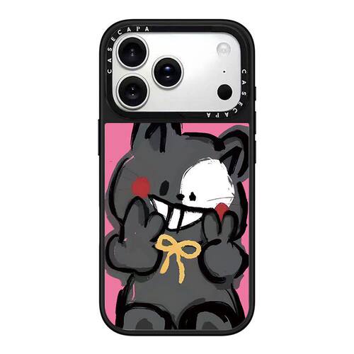 C家家联名油画COOL猫咪手机壳适用于iPhone17promax壳苹果16pro韩系14保护套防摔15plus高级感13可爱卡通12