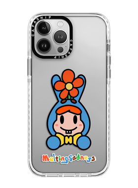 CASE适用苹果15iPhone14plus16亚克力13promaxMagsafe磁吸17可爱花花兔子手机壳12防摔11新高级感保护套ti