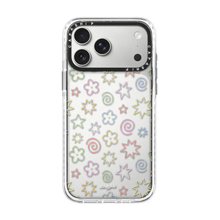 C家适用苹果15iPhone14plus16亚克力白边13promax17磁吸Magsafe可爱蝴蝶小花手机壳12防摔11新款高级感保护套