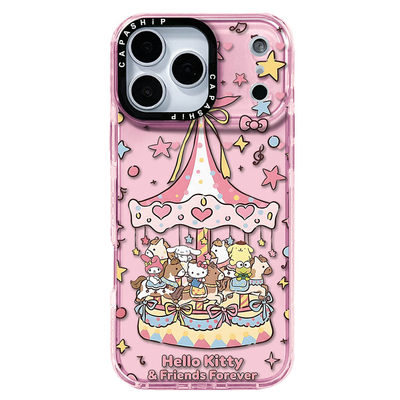 C家适用苹果15iPhone14plus16透明13promax17卡通TPU可爱三丽鸥xr手机壳12防摔11新款xs高级感保护套