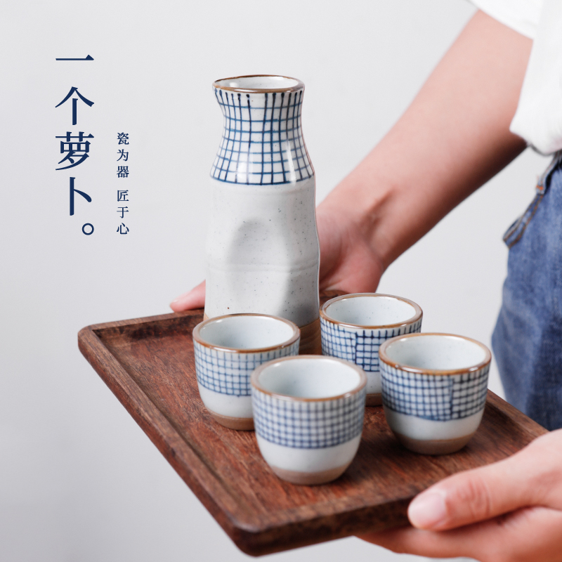 日式复古酒具套装酒壶酒杯
