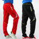 透气跑步健身跑步休闲宽松体育足球篮球红色训练长裤 运动裤 男秋季