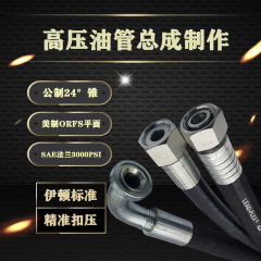 Ống dầu cao áp Carter 320d lắp ráp thủy lực dây thép ống cao su bện chịu được nhiệt độ cao và ống áp suất cao ống dầu máy xúc may ep ong thuy luc ống thủy lực 1 4