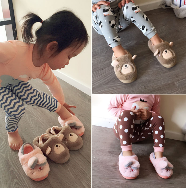 Pantoufles enfants en autre - semelle PU - Ref 1008911 Image 1