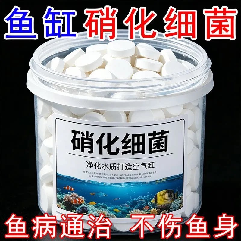 硝化细菌片剂鱼缸净水净化水质打造空气缸不伤鱼身净水片鱼缸净水