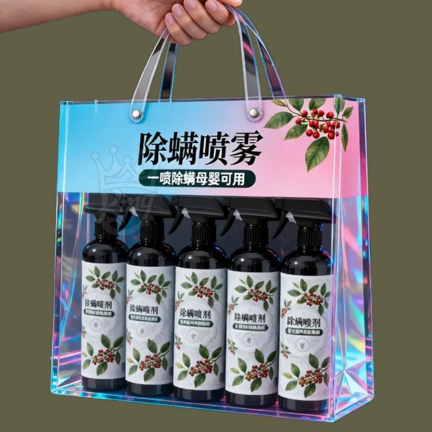 除螨喷雾剂床上用品一喷即除家用卧室母婴可用清洁剂套装便捷安全