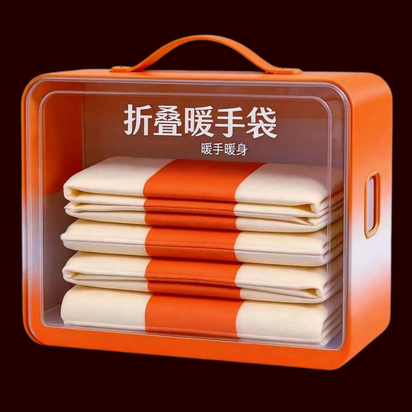 便携暖手袋户外暖手宝办公学习自发热暖贴冬季一次性加热坐垫神器