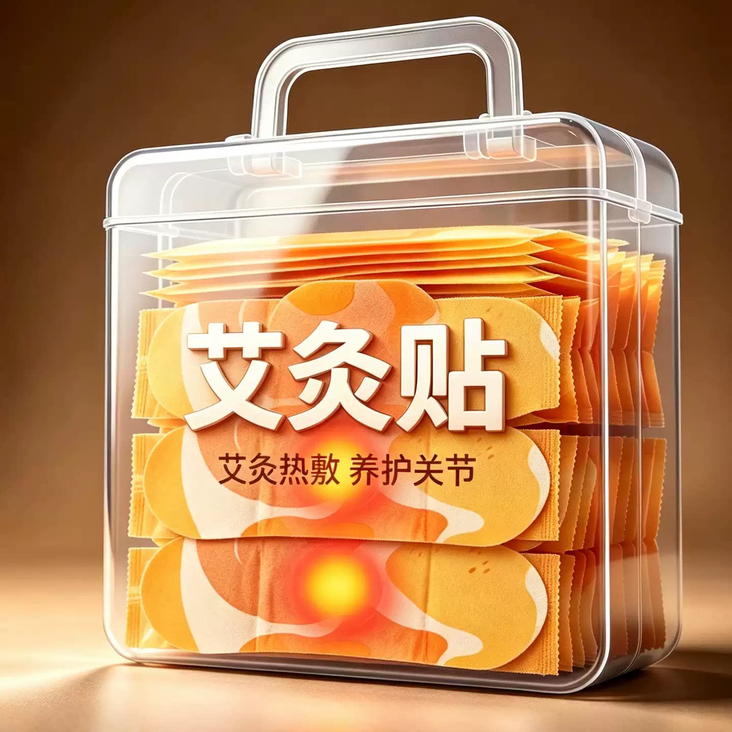 艾灸贴暖膝宝热敷养护关节舒适便携贴片式理疗养生热敷贴艾条热销