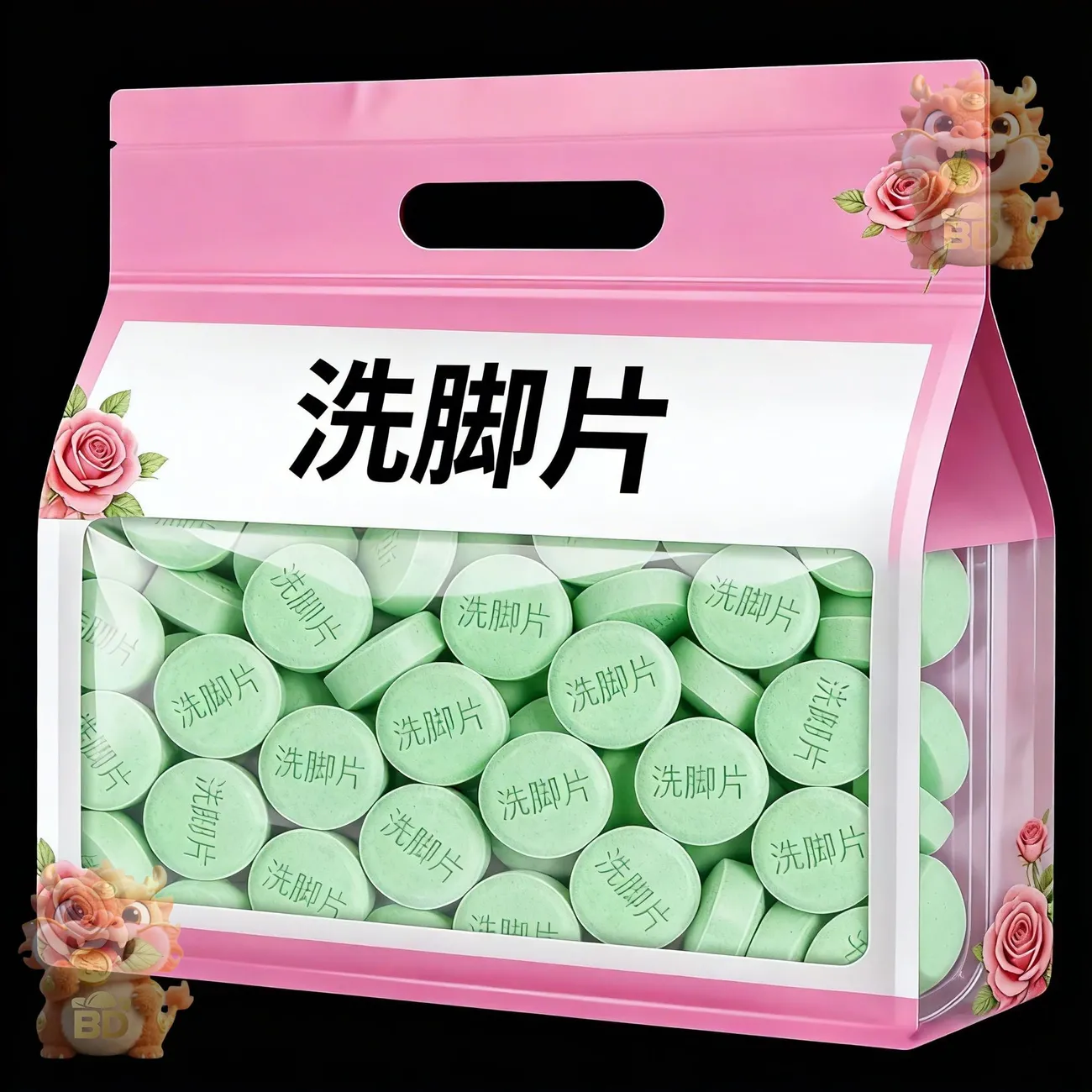 洗脚片足部护理泡脚天然植物草本配方除脚臭家用舒适清洁足浴盐