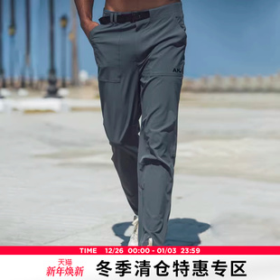 都市户外高弹防紫外线排汗速干调节腰带休闲长裤 新款 男 夏季 AK男装