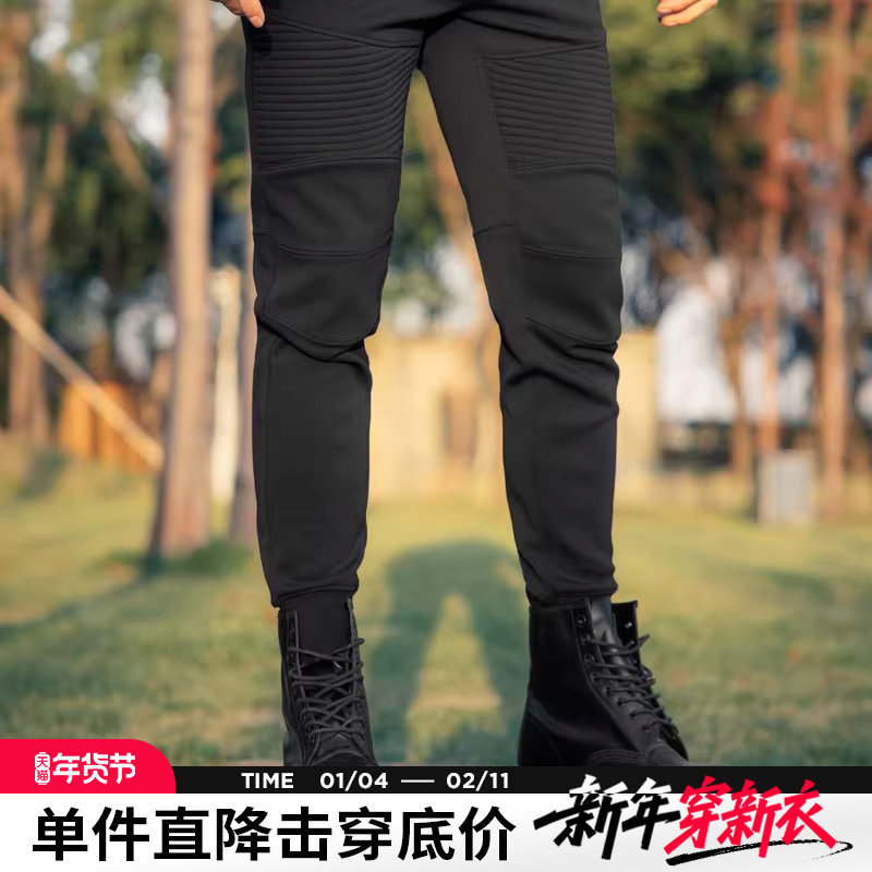 AK男装春季新款时尚纯色机能抽绳宽松束脚裤休闲运动卫裤