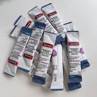 无盒Swisse益生菌固体饮料20条益生元100亿益生菌299v平衡肠道