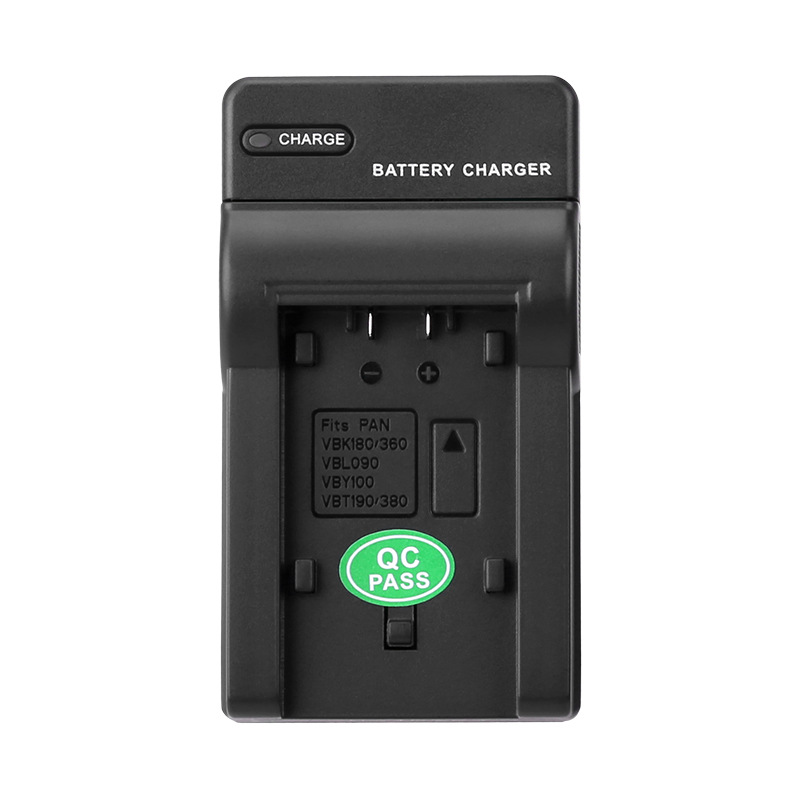 沣标适用松下VW-VBK180电池充电器摄像机VBK360电池座充TM99 T95