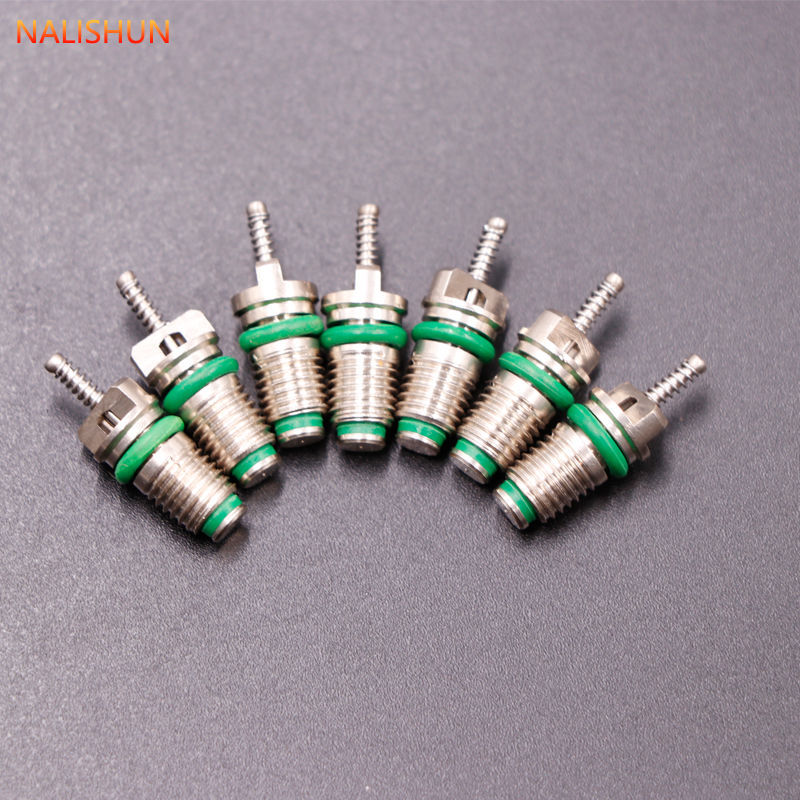 汽车空调气门芯 R134A环保雪种汽门芯通用汽车气门芯冷气配件厂家