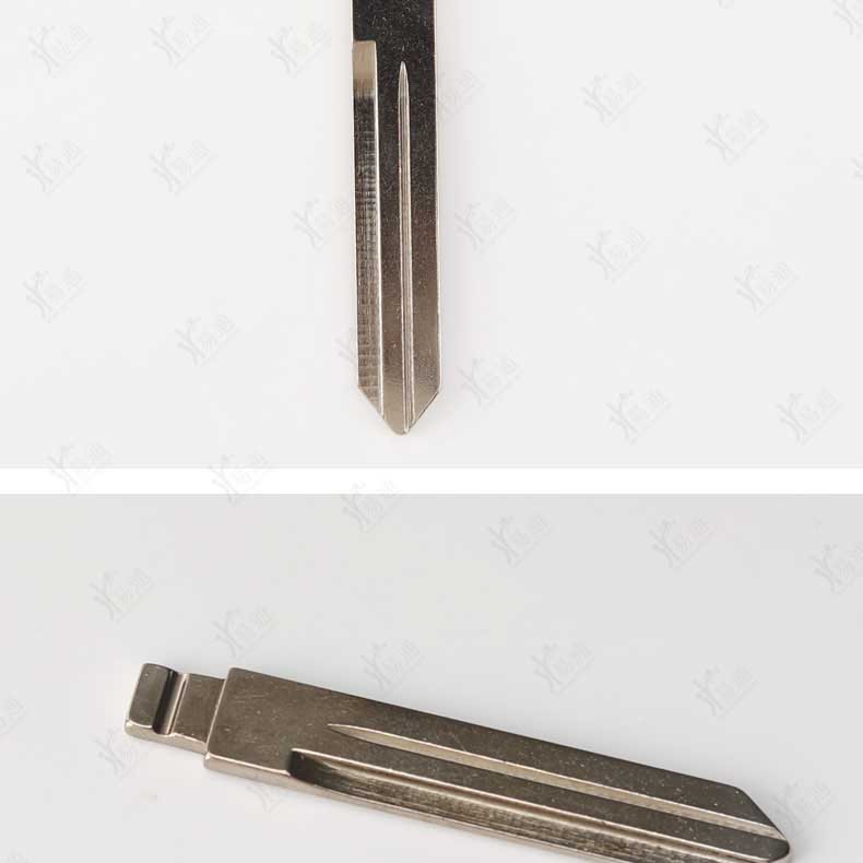 中槽1043号 东风多利卡右槽适用东风多利卡大卡车汽车用钥匙胚