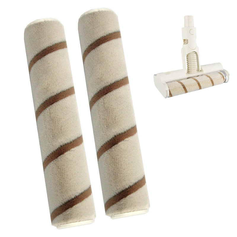 适用于追觅V12slim无线吸尘器双滚地刷滚刷米家双滚地刷吸头配件