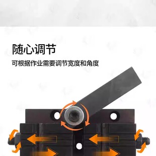 配空心锁夹具 998C打孔机器多功能夹具 〖PD019〗德富钥匙机 339C