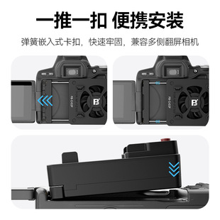 沣标CR02F相机散热器A7M4 A7S3 A7C RP翻转屏通用厂家 ZVE10