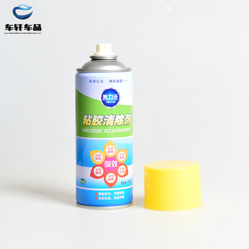 厂家供应美力洁粘胶清洗剂不干胶汽车美容清洁护理去胶剂厂家