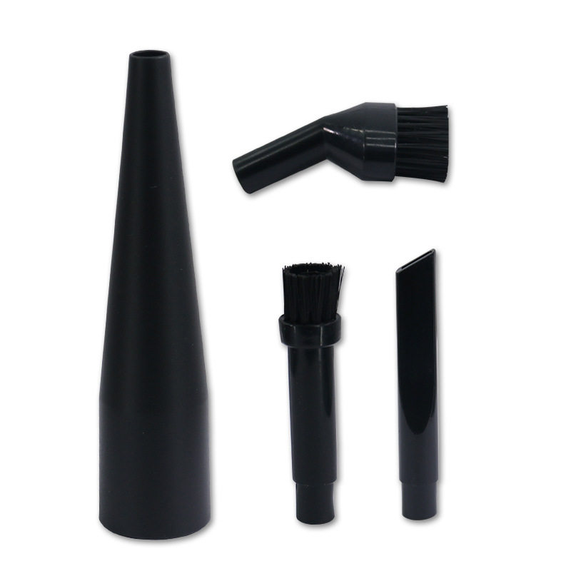 适用美的/海尔/小狗/扬子吸尘器缝隙扁嘴吸圆毛刷小吸头配件6件套