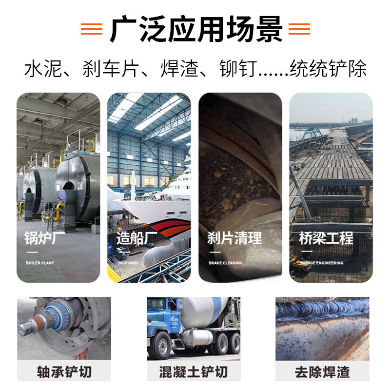 藤原气铲气动工具气动冲击铲气锤敲击振动风镐风铲150 190 250厂