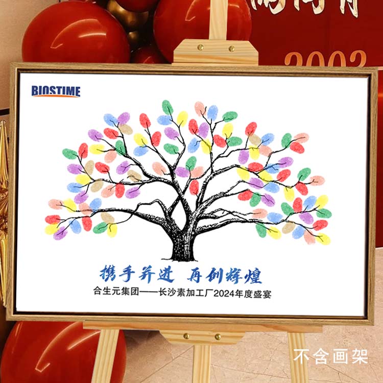 乔迁年会开业签名签到创意团建