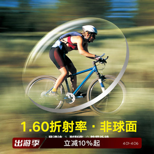 1.60 依sl 不单卖 非球面近视树脂眼镜片耐磨防水1.56 2片 1.67
