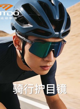 高特骑行眼镜变色日夜两用男款女专业自行车公路车高清防风护目镜