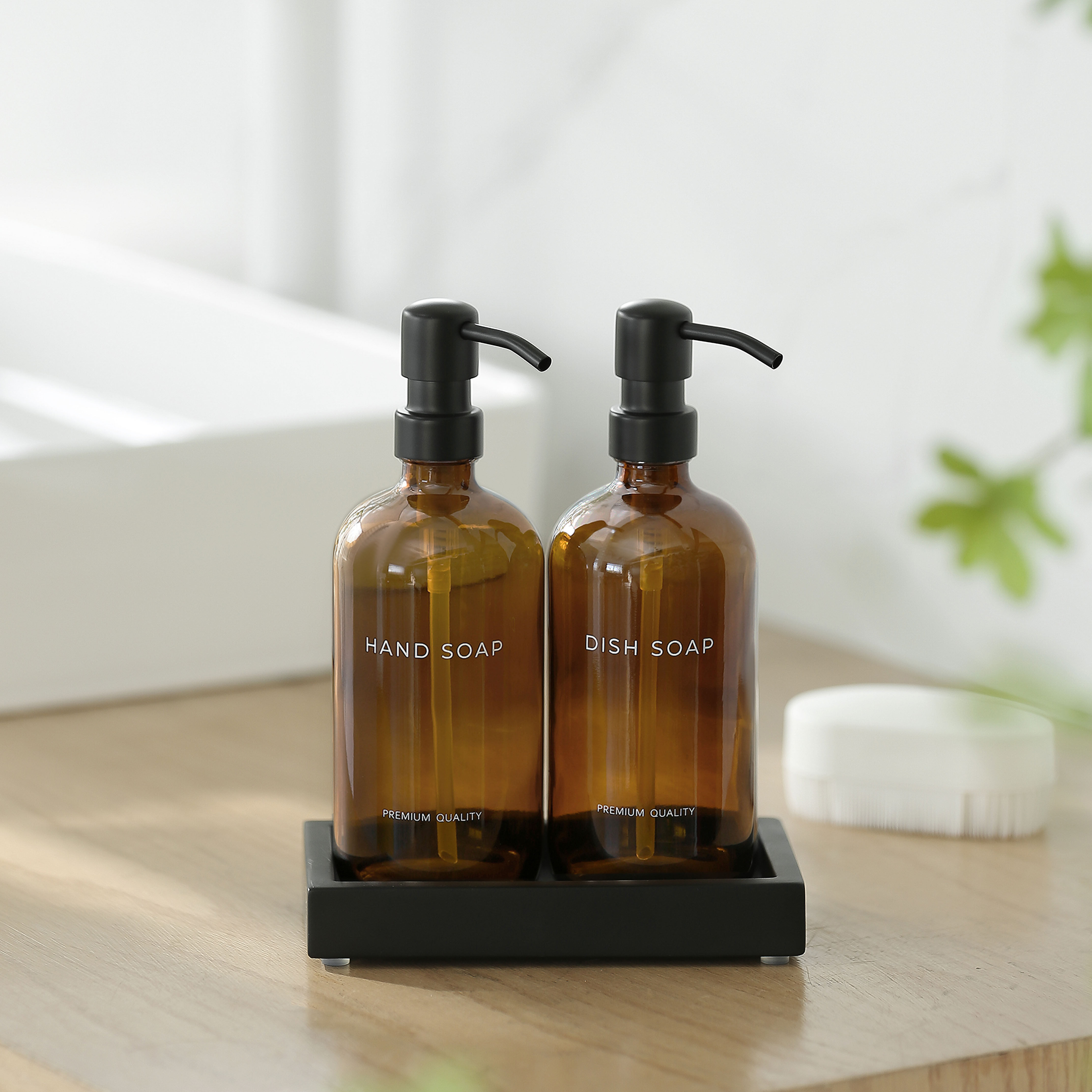 Luxury Glass Soap Dispenser with Smooth Press Pump - Buy from Taobao, China | Shopme Agent