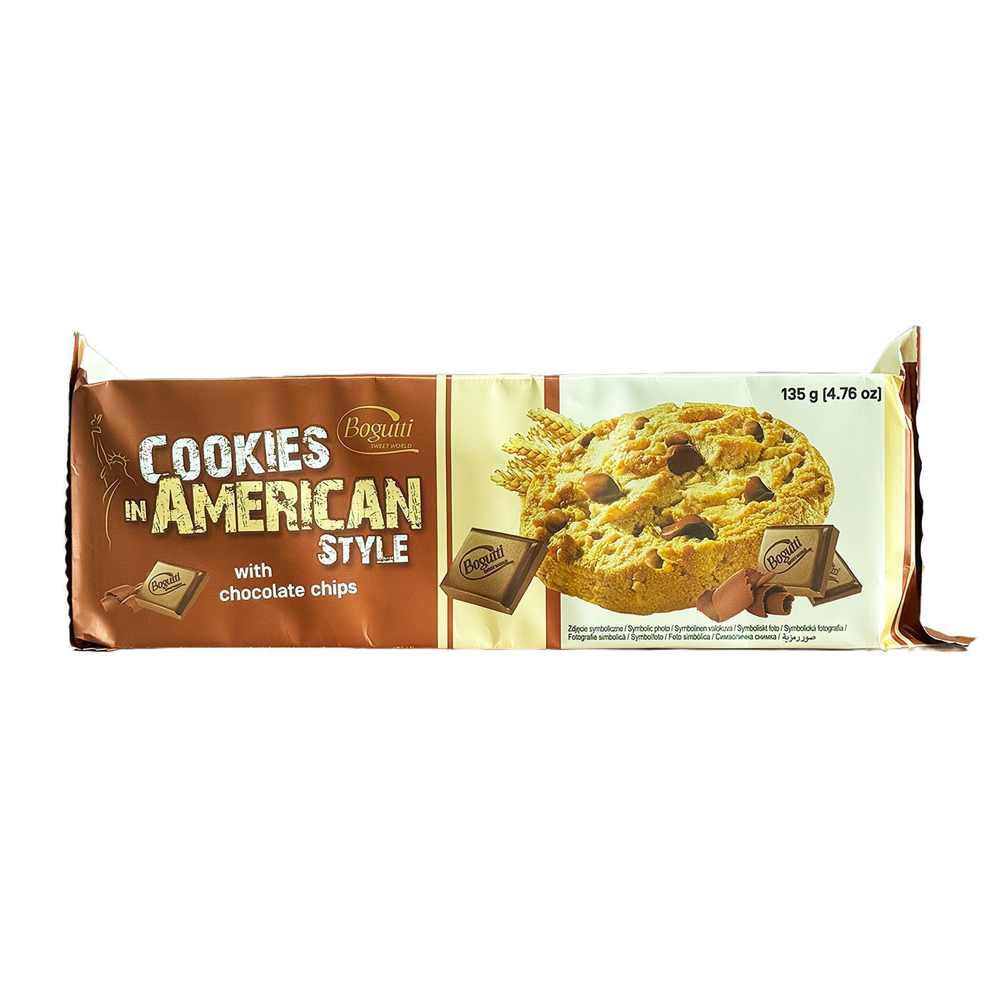 德国进口巧克力豆曲奇夹心饼干儿童早餐休闲食品解馋小零食