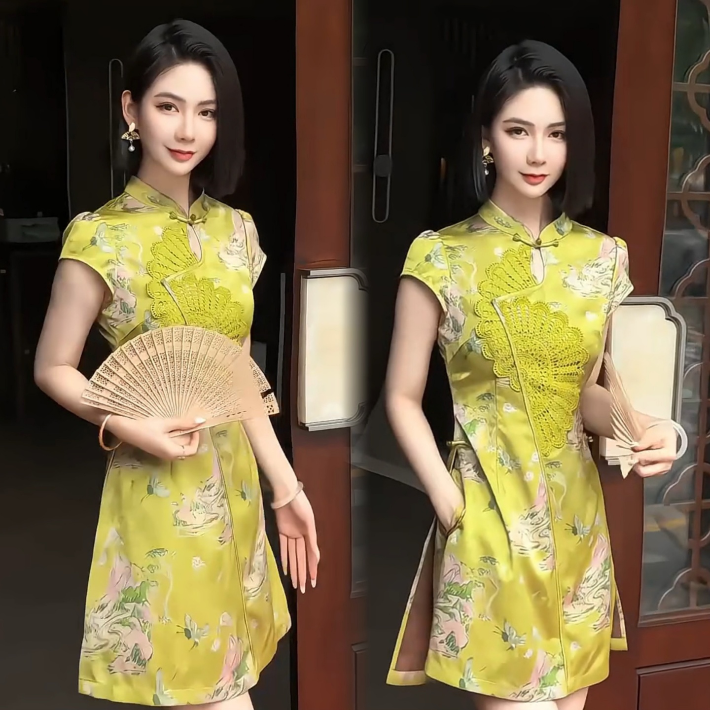 修身显白上衣短裤高级感两件套装