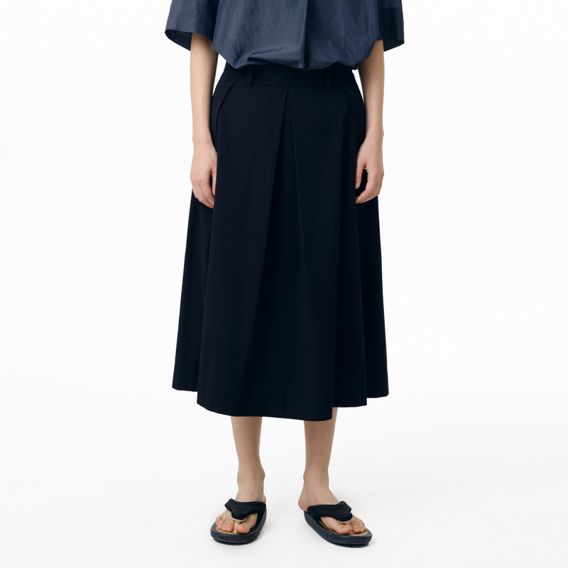 【商场同款】MOVEUP幻走2025夏季冷杉系列后腰丈根过膝半身裙,女装/女士精品,半身裙,淘宝优惠券,粉丝福利购,淘宝优惠卷